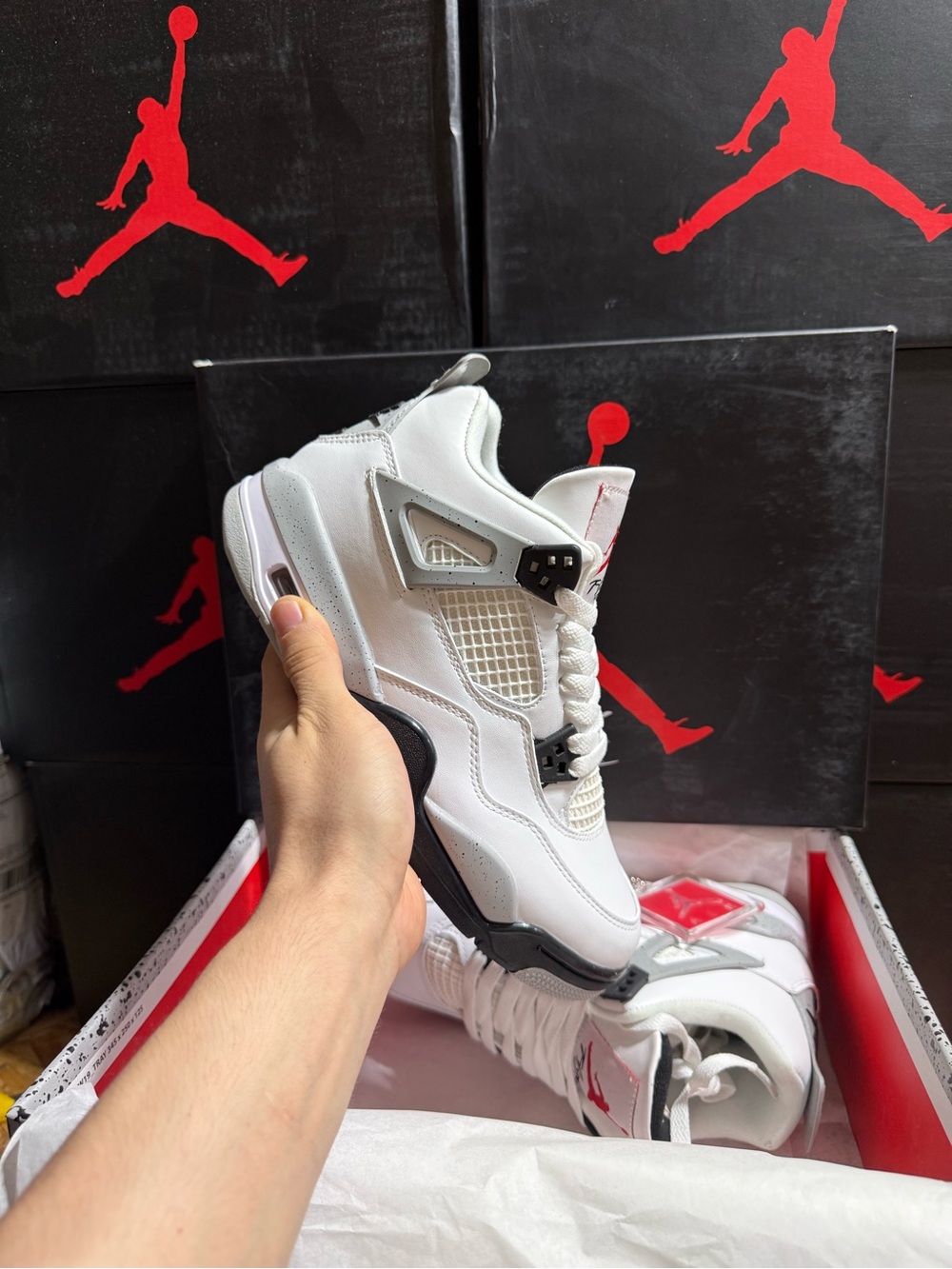 Air Jordan 4 Retro “White Cement”